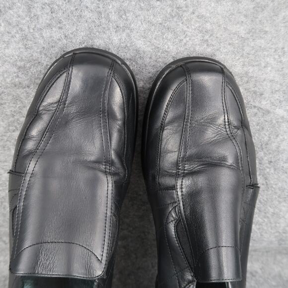 Dansko Shoes Mens 43 Loafer Slip On Casual Black Leather Theo Career Comfort main image 5